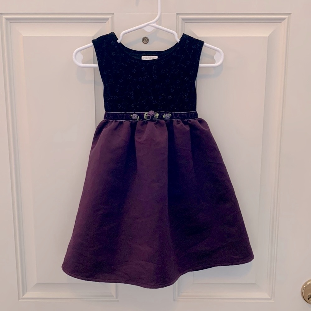 by Perfectly Dressed, Absolutely Stunning Deep Purple Dress, Holidays! 18-24M